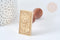 EP-Sceau laiton massif Tarot cire à cacheter manche bois 9cm, création de sceaux personnalisés pour invitation de mariage, x1 G7747