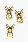 EP breloque gargouille laiton doré,fourniture créative, breloque laiton,Sans nickel,laiton brut,losange doré,création bijoux,1.8cm-G541