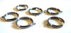 EP supports bague reglable metalgun, fournitures créatives, bague argent, fabrication bijoux, fournitures noires, x 4, avec anneau,G3138