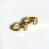 EP x 4 supports de bague réglables laiton brut 14mm Petite Taille
