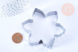 Emporte-pièce flocon de neige 8.1cm, x1 (G4977)