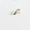 Fermoir argent massif pince de homard 10.1mm, x1 (G5349)