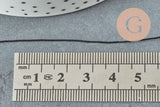 Fil couture noir nylon à broder-couture-bijoux 0.8mm, x10 Mètres (G4805)