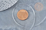 Fil élastique nylon transparent 1mm, x1 bobine de 12.5m (G8475)