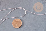 Fil rose clair nylon à broder-couture-bijoux 0.6mm, x10 mètres (G9303)