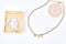 Kit collier Vecchio doré personnalisé lettres zircon 40cm, Coffrets et kits pour la création de bijoux fantaisie DIY, la pochette (G8750)