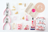 Kit création 10 Bracelets Surfer, Coffrets et kits pour la création de bijoux fantaisie DIY, x1 G9555