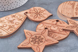 Kit création Décoration pour sapin en Bois à peindre x1 (G10919)