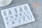 Moule pour fabrication pendentif résine 125x170mm, x1 (G8225)