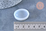 Moule en silicone ovale pendentif 28mm, x1 (G6948)