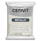 Pâte polymère Cernit METALLIC - Argent x56g (G10472)