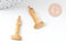 Pendentif Phare en laiton brut 33mm, création bijoux marins x1 G7515
