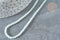 Perle amazonite naturelle ronde bleu-vert 3mm, pierre naturelle, fil de 41cm x1 (G7395)