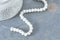 Perle chat porte-bonheur Porcelaine blanche 10mm, x5 (G8185)