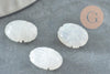 Perle scarabée pierre de lune naturel AAA 13mm, perle création bijou talisman pierre naturelle x1 G9232