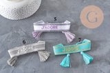 Embroidered Bracelet I LOVE HOPE EFJF, x1 (G7649)