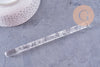 Rouleau de texture acrylique motif vagues pour pâte polymère 165x0.95mm, x1 (G10681)