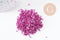 Sable verre rose fuchsia métallisé 1-1.5mm non percé, x10gr (G1460)