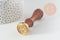 Sceau en metal Abeille cire à cacheter, une fourniture pour création de sceau personnalisé invitation de mariage DIY, x1,G3997