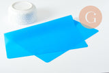 Tapis silicone rectangle bleu 40x30cm, x1 (G9847)
