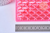 tampon biscuit embosseur silicone rose 11.4cm, x1 (G5105)