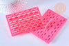 tampon biscuit embosseur silicone rose 11.4cm, x1 (G5105)
